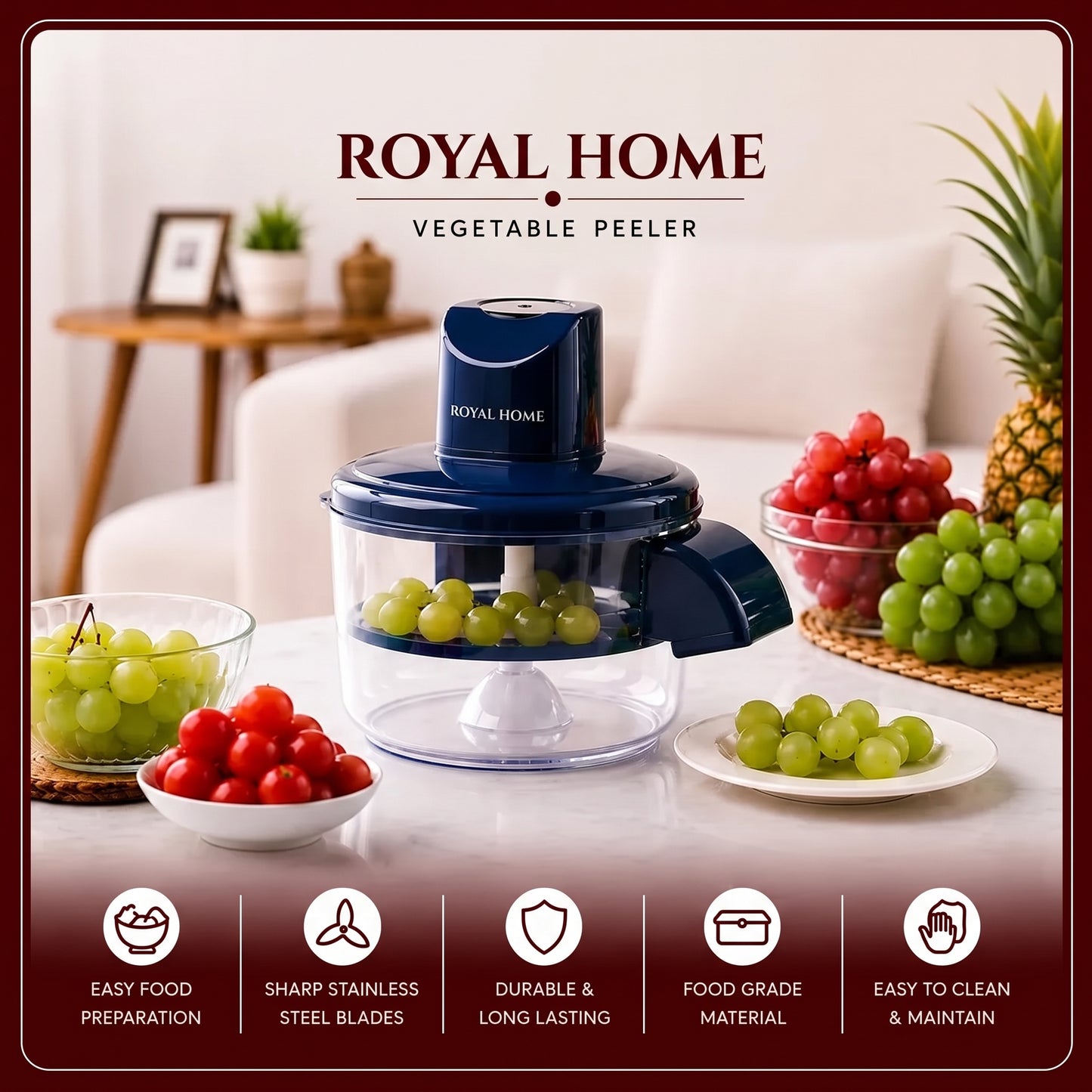 Multi-Purpose Fruit & Vegetable Peeler