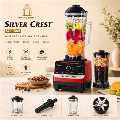 Silver Crest Original German 2-in-1 Blender & Grinder