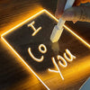 LED Light-Up Acrylic Drawing & Message Board for Kids