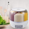 Rotating Cereal Dispenser Grain Storage Box