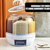 Rotating Cereal Dispenser Grain Storage Box
