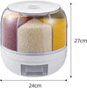 Rotating Cereal Dispenser Grain Storage Box